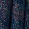 Indigo Blue Blended Cotton Saree with Print